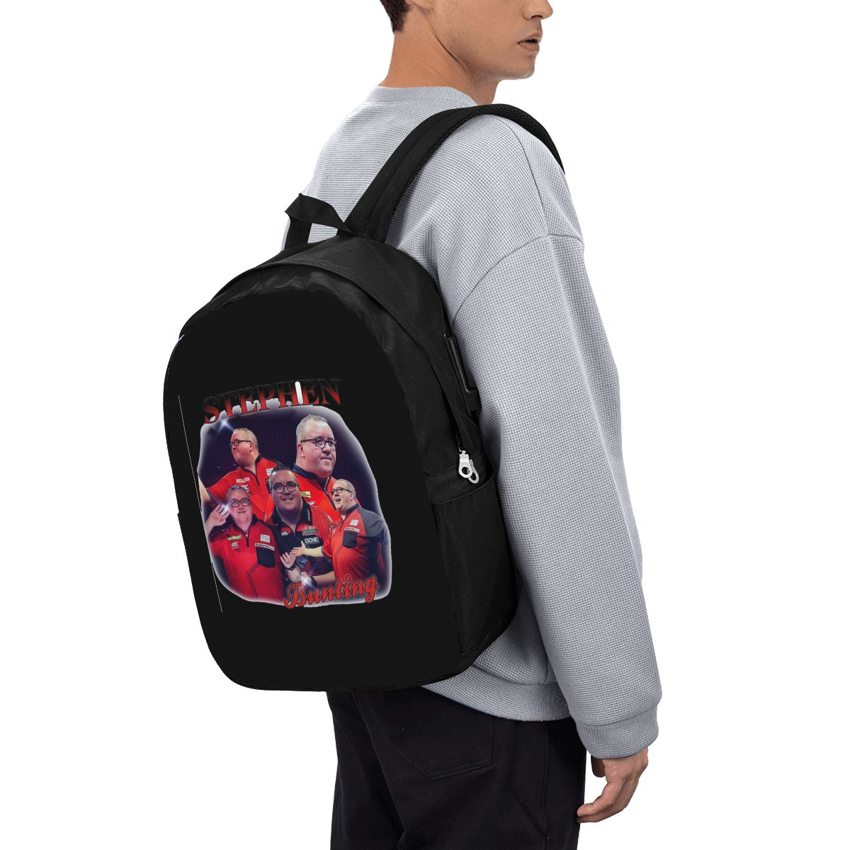 Women Bags For College - สตีเฟน บันทิง บูทเล็กกระเป๋าเป้สะพายหลังกระเป๋าใส่โน๊ตบุ๊คสำหรับเดินทางคอมพิวเตอร์กระเป๋านักเรียนนักศึกษากระเป๋าใส่แล็ปท็อปกระเป๋าสะพายสำหรับผู้ชายผู้หญิง