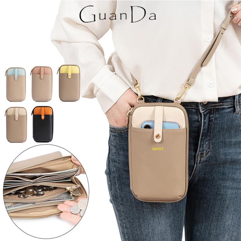 Women Bags Name - ของแท้หนังความจุขนาดใหญ่ CROSS Body กระเป๋าผู้หญิงซิปหรูหราออกแบบกระเป๋าที่กําหนดเองชื่อ Casual กระเป๋าใส่เหรียญ