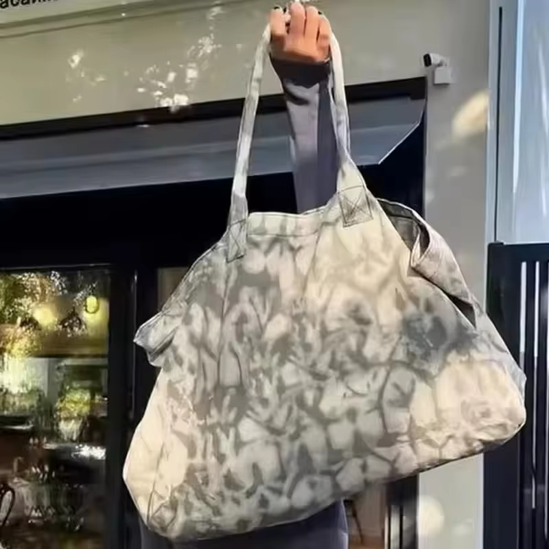 Women Bags Dkny - กระเป๋าฟิตเนสแบบสบาย ๆ กระเป๋าโยคะสำหรับผู้หญิง กระเป๋าสะพายความจุขนาดใหญ่ กระเป๋าโท้ทสำหรับสุภาพสตรี กระเป๋าผ้าแคนวาส