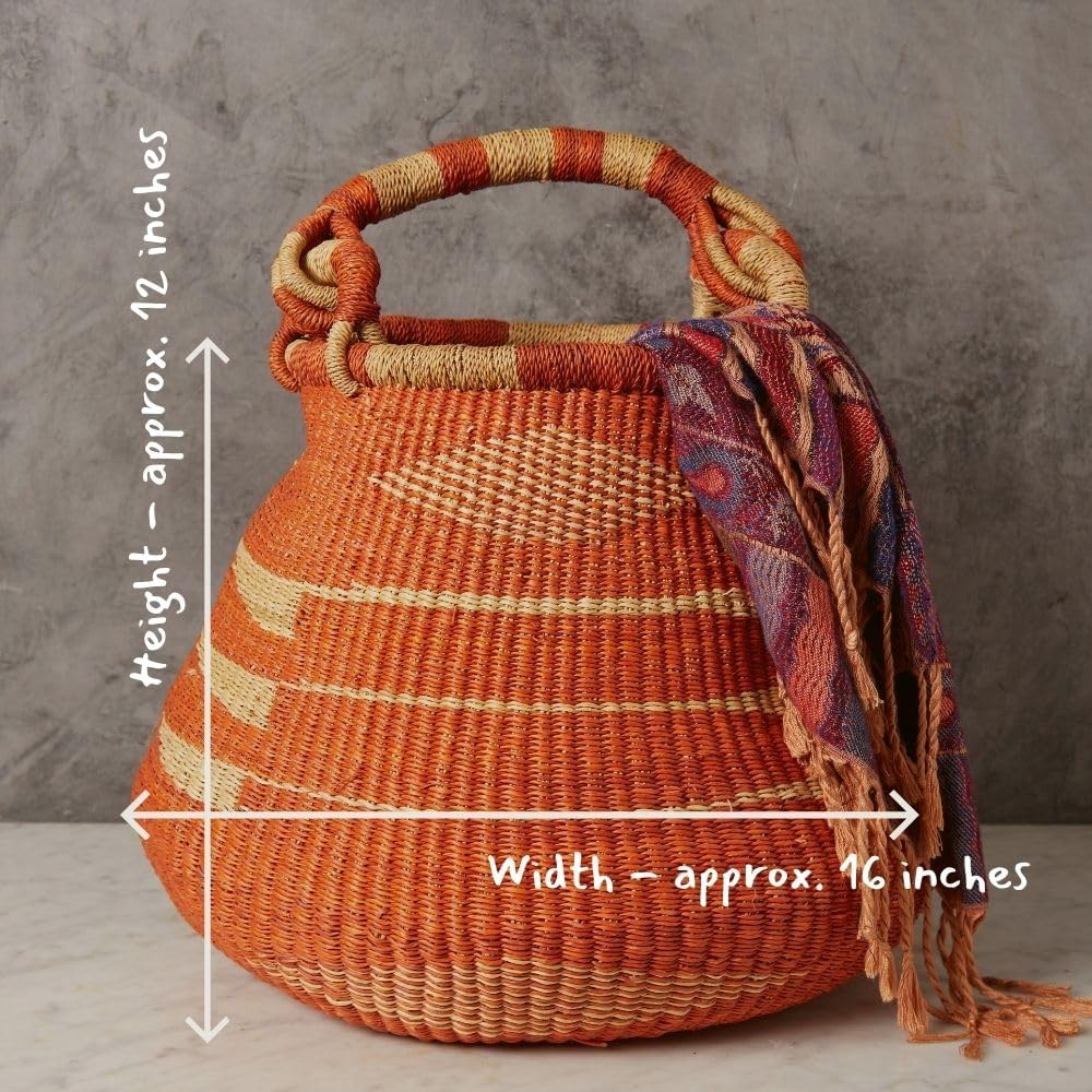 ตะกร้าเก็บของสานขนาด 16 นิ้ว ส - Woven Straw Bag บทวิจารณ์และราคา