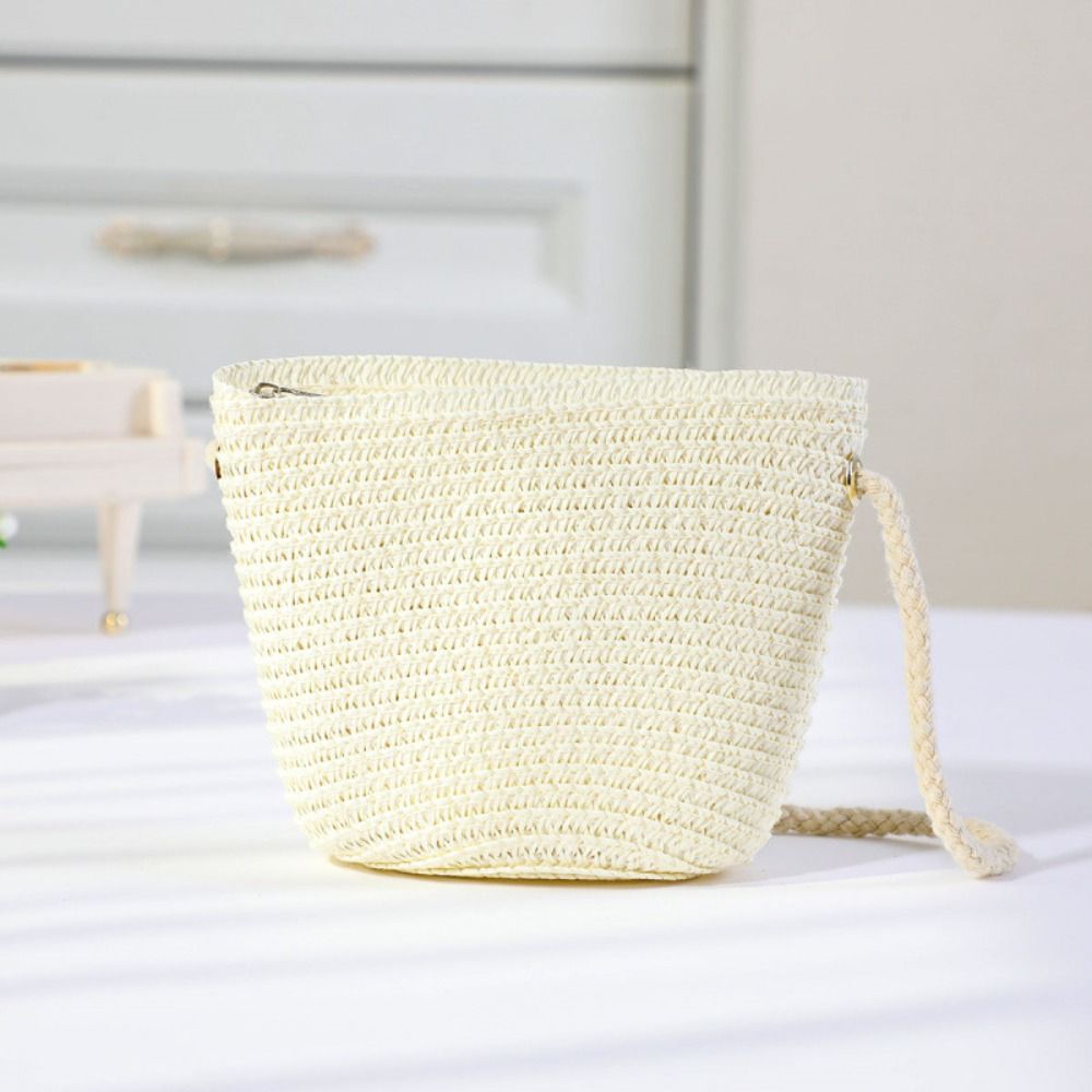 กระเป๋าสานดอกไม้ทำมือสุดน่ารัก - Woven Straw Bag บทวิจารณ์และราคา