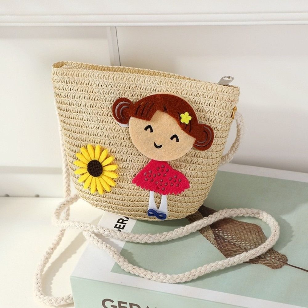 กระเป๋าสะพายไหล่สานด้วยมือสุดส - Woven Straw Bag บทวิจารณ์และราคา