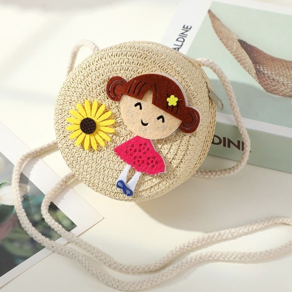 กระเป๋าสะพายไหล่สานด้วยมือสุดส - Woven Straw Bag บทวิจารณ์และราคา