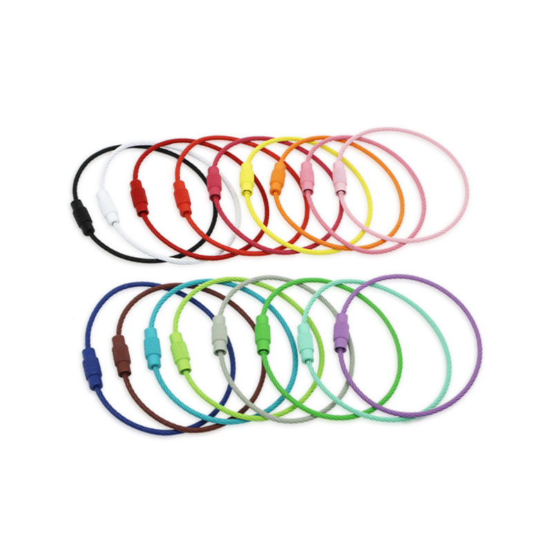 พวงกุญแจสแตนเลส 10 ชิ้น แบบวงก - Circle Round Bag บทวิจารณ์และราคา