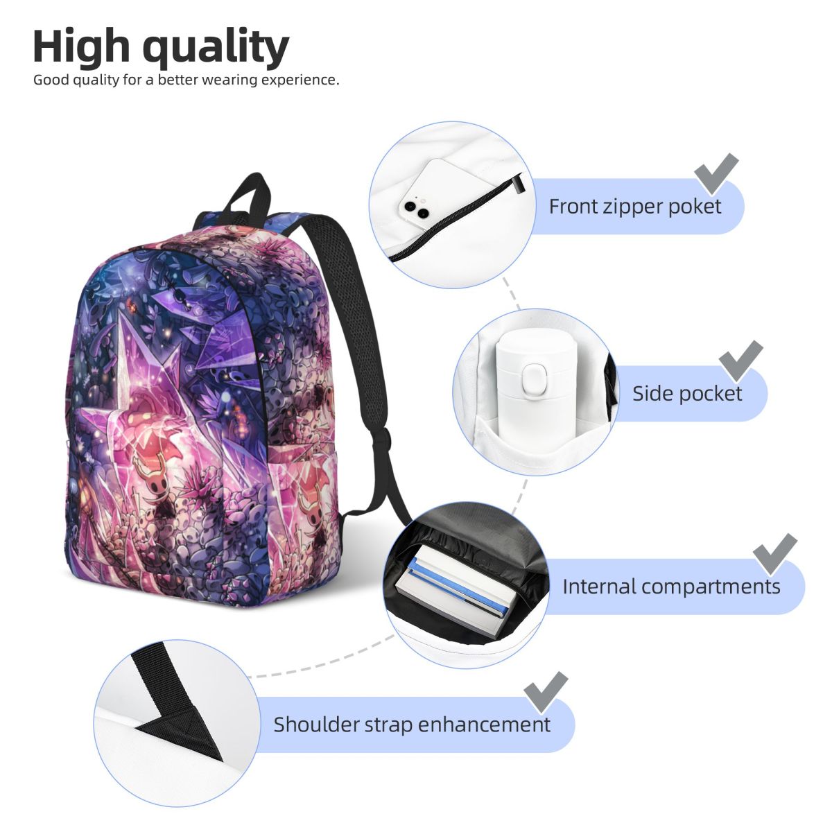 กระเป๋าเป้สะพายหลังลายการ์ตูนน - Women Bags Laptop บทวิจารณ์และราคา