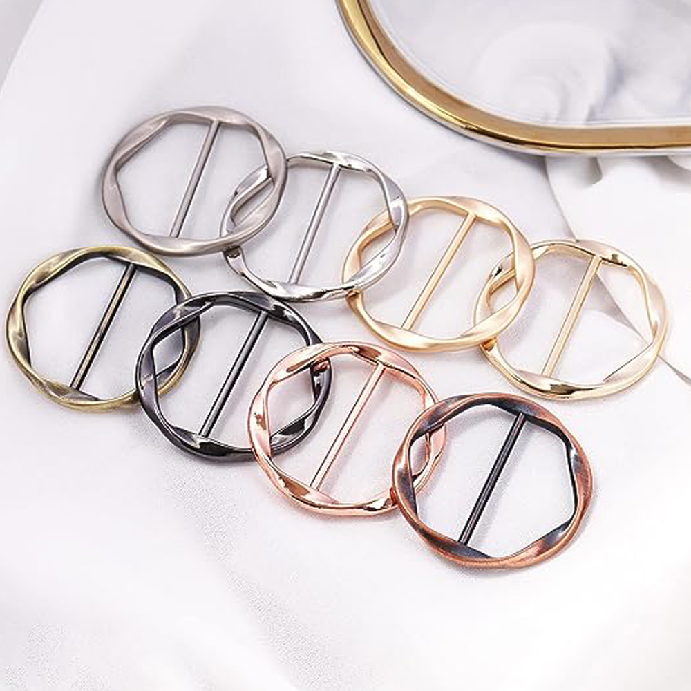 คลิปหนีบผ้าพันคอและแหวน2ชิ้นคล - Circle Round Bag บทวิจารณ์และราคา