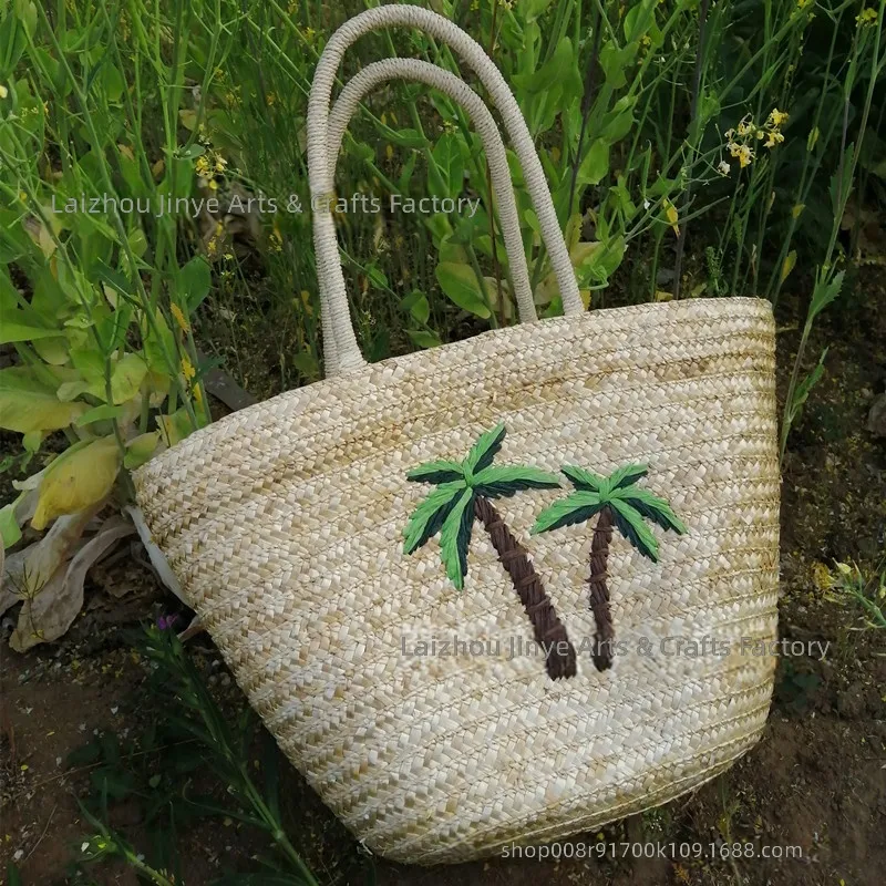 กระเป๋าถือสานจากฟางข้าวสาลีปัก - Woven Straw Bag บทวิจารณ์และราคา
