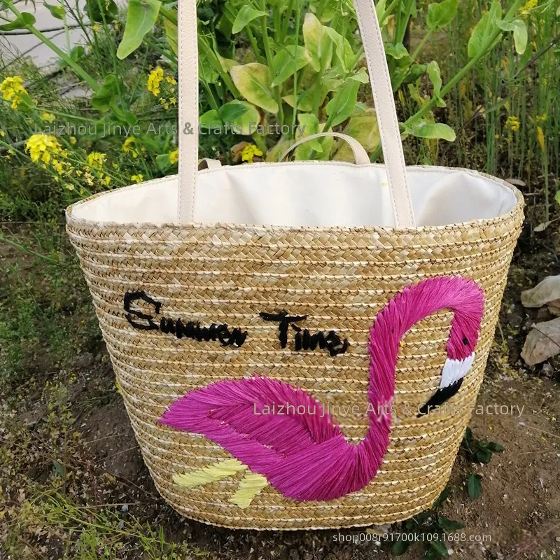 กระเป๋าถือสานจากฟางข้าวสาลีปัก - Woven Straw Bag บทวิจารณ์และราคา