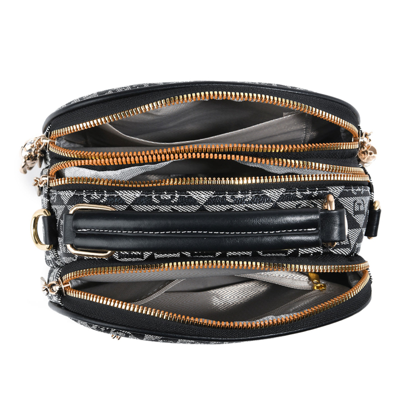 กระเป๋าทรงกลมขนาดเล็กพิมพ์ลายต - Women Bags Mini บทวิจารณ์และราคา