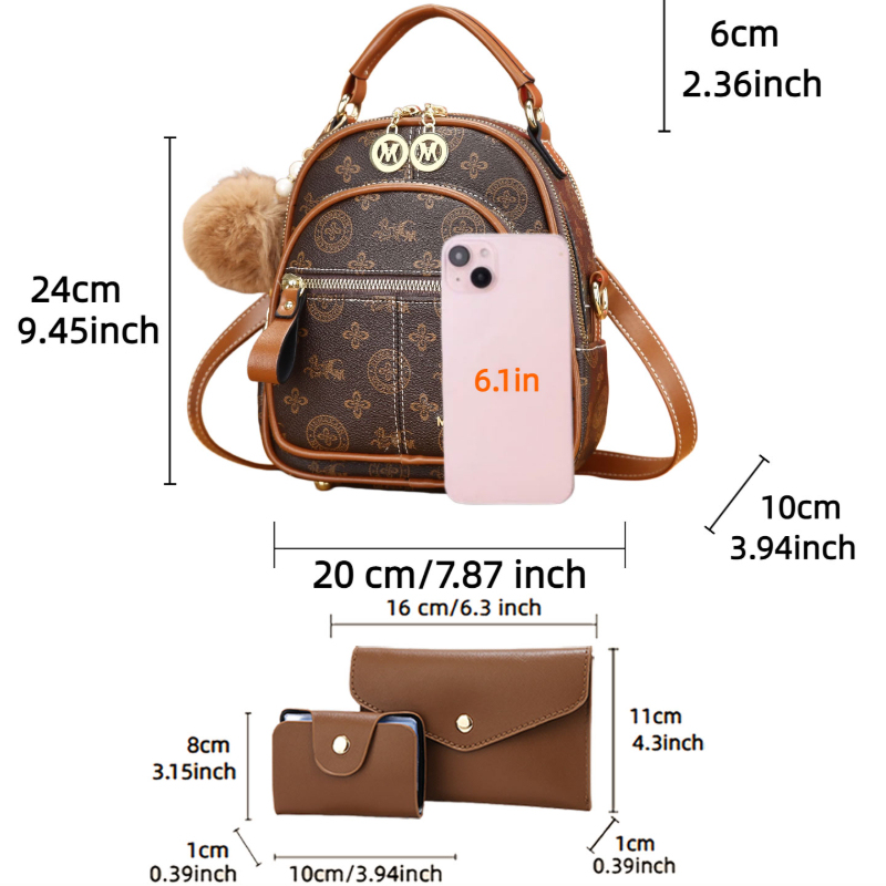 ชุดกระเป๋าผู้หญิง 3 ชิ้น กระเป - Women Bags Mini บทวิจารณ์และราคา