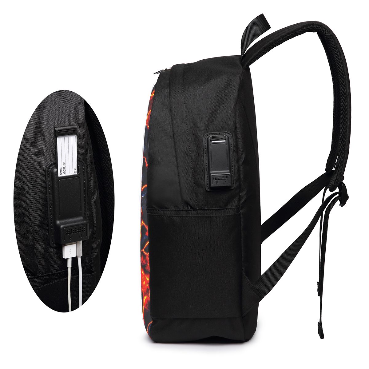 กระเป๋าเป้สะพายหลังลายภูเขาไฟล - Women'S Bag บทวิจารณ์และราคา
