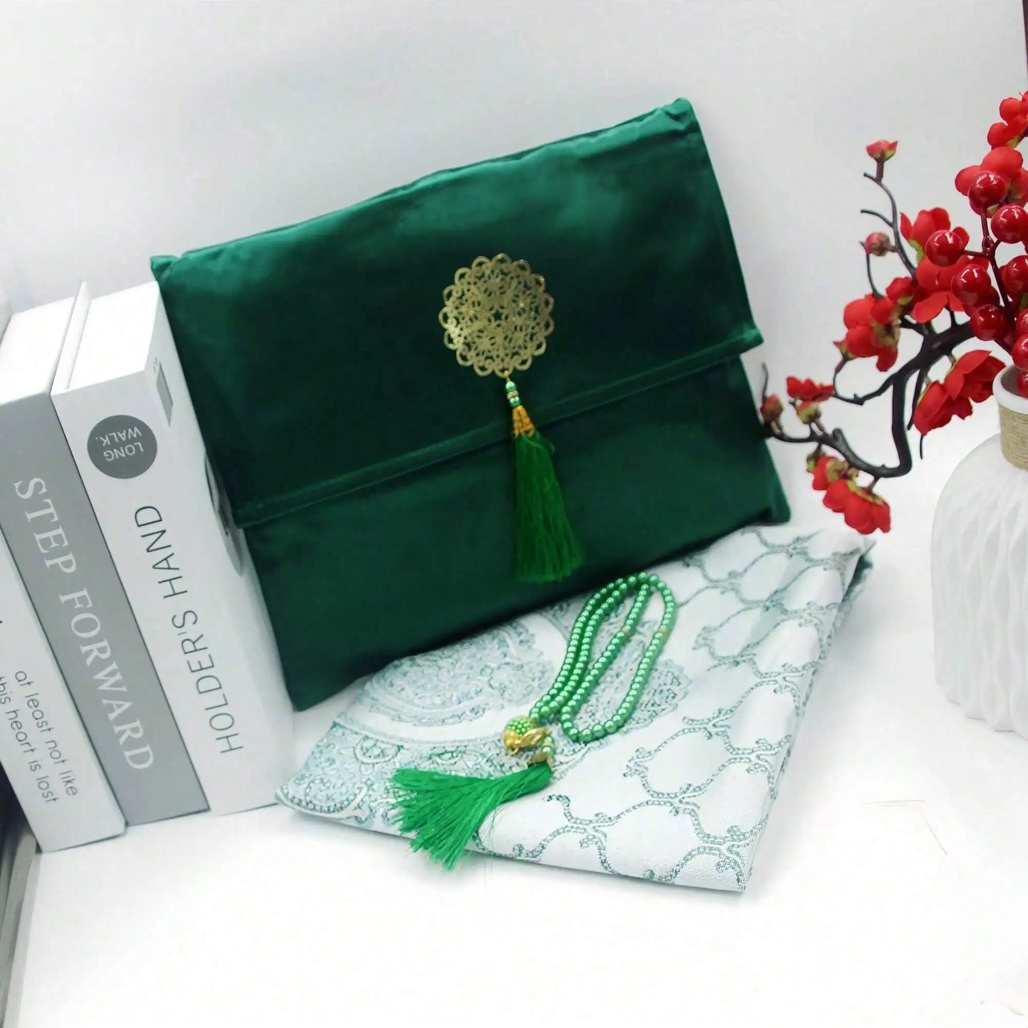 พรมละหมาดพร้อมลูกปัด กระเป๋าพก - Women Bags For Eid บทวิจารณ์และราคา