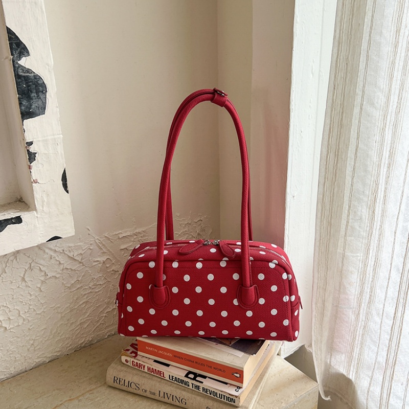 กระเป๋าสะพายไหล่ลายจุดมินิบอสต - Women Bags Mini บทวิจารณ์และราคา