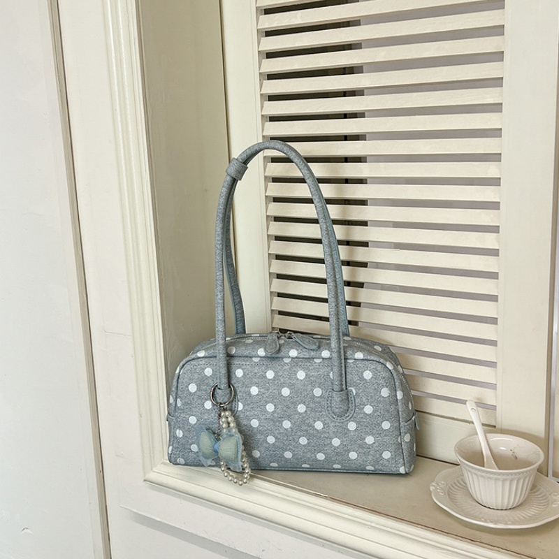 กระเป๋าสะพายไหล่ลายจุดมินิบอสต - Women Bags Mini บทวิจารณ์และราคา