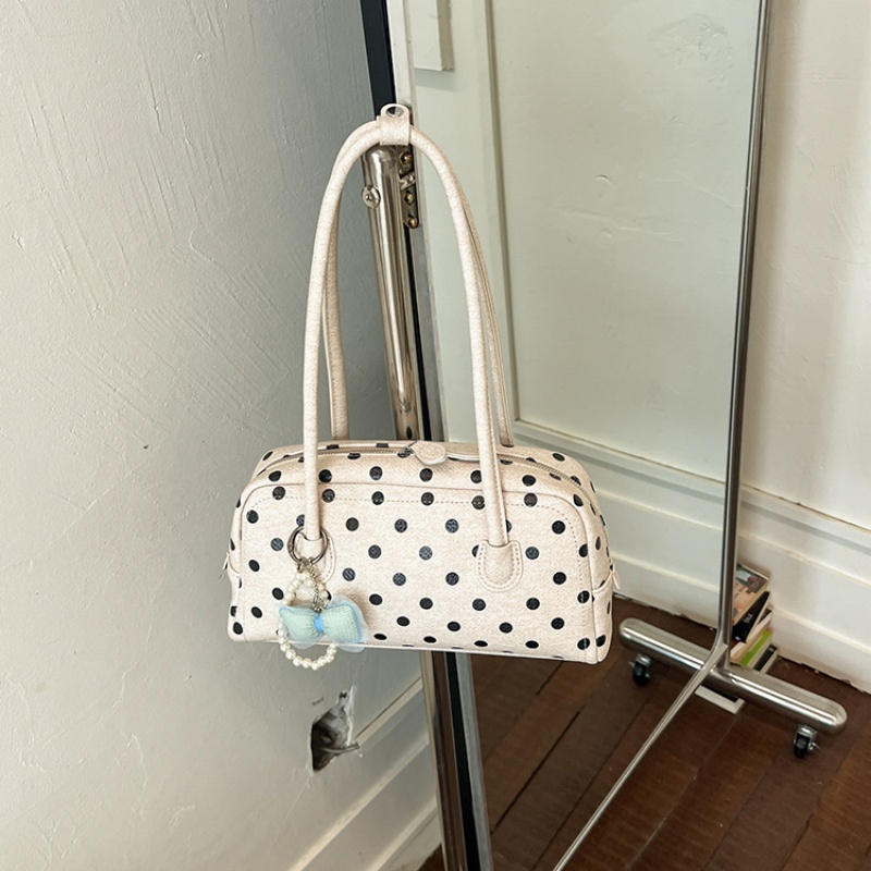 กระเป๋าสะพายไหล่ลายจุดมินิบอสต - Women Bags Mini บทวิจารณ์และราคา