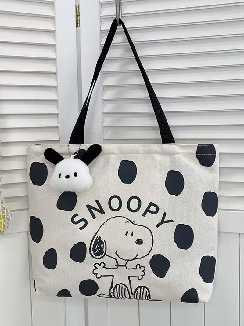 กระเป๋าสะพายผ้าแคนวาสลายการ์ตู - Women Bags Dkny บทวิจารณ์และราคา