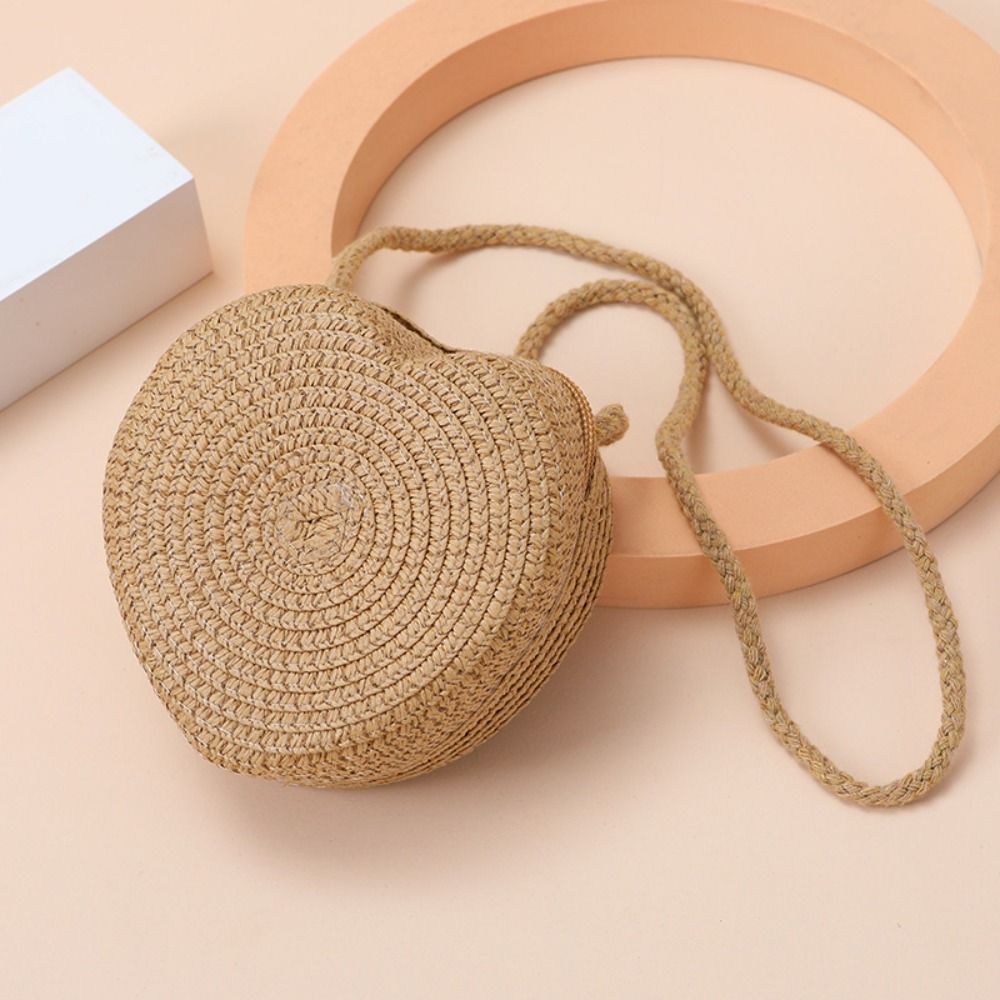 กระเป๋าสะพายไหล่สานคุณภาพสูง ร - Woven Straw Bag บทวิจารณ์และราคา
