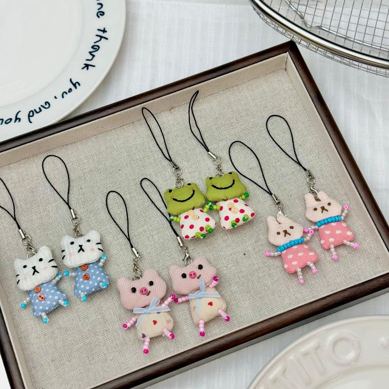 พวงกุญแจจี้รูปกบ หมู แมวน่ารัก - Women'S Young Bags บทวิจารณ์และราคา