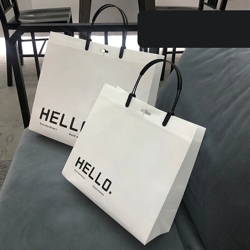 10 ชิ้น ถุงผ้าสีส้มแบบไม่ทอ สำ - Women Bags For Eid บทวิจารณ์และราคา