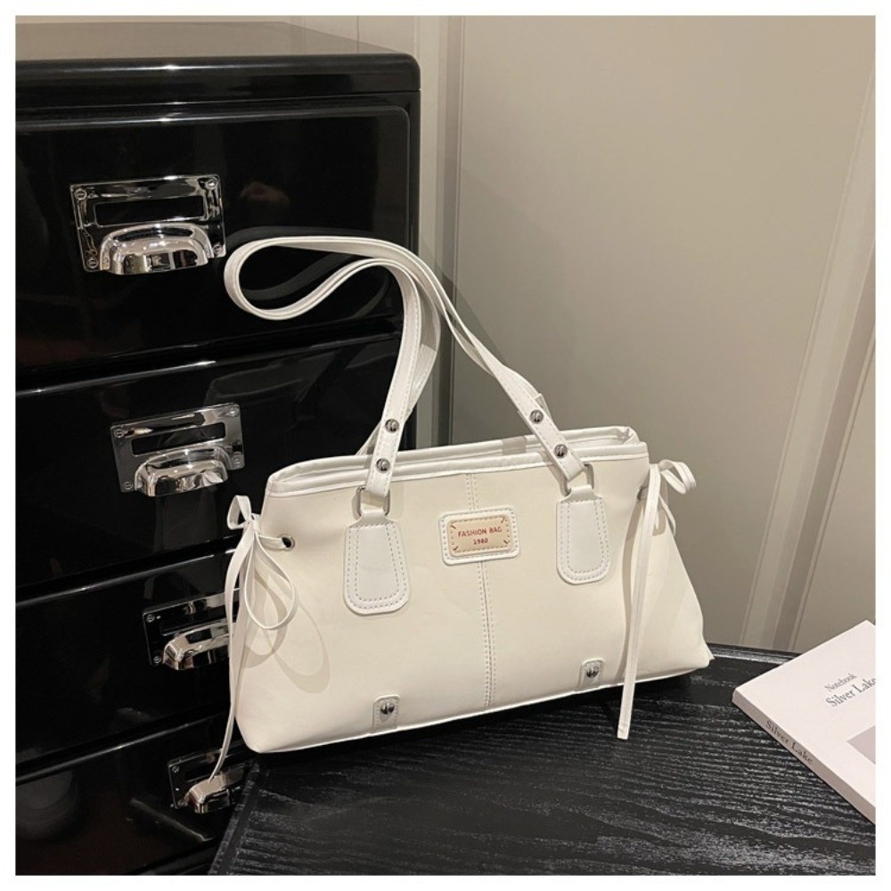 กระเป๋าโท้ทหนังเทียมสไตล์มินิม - Top Handle Structured บทวิจารณ์และราคา