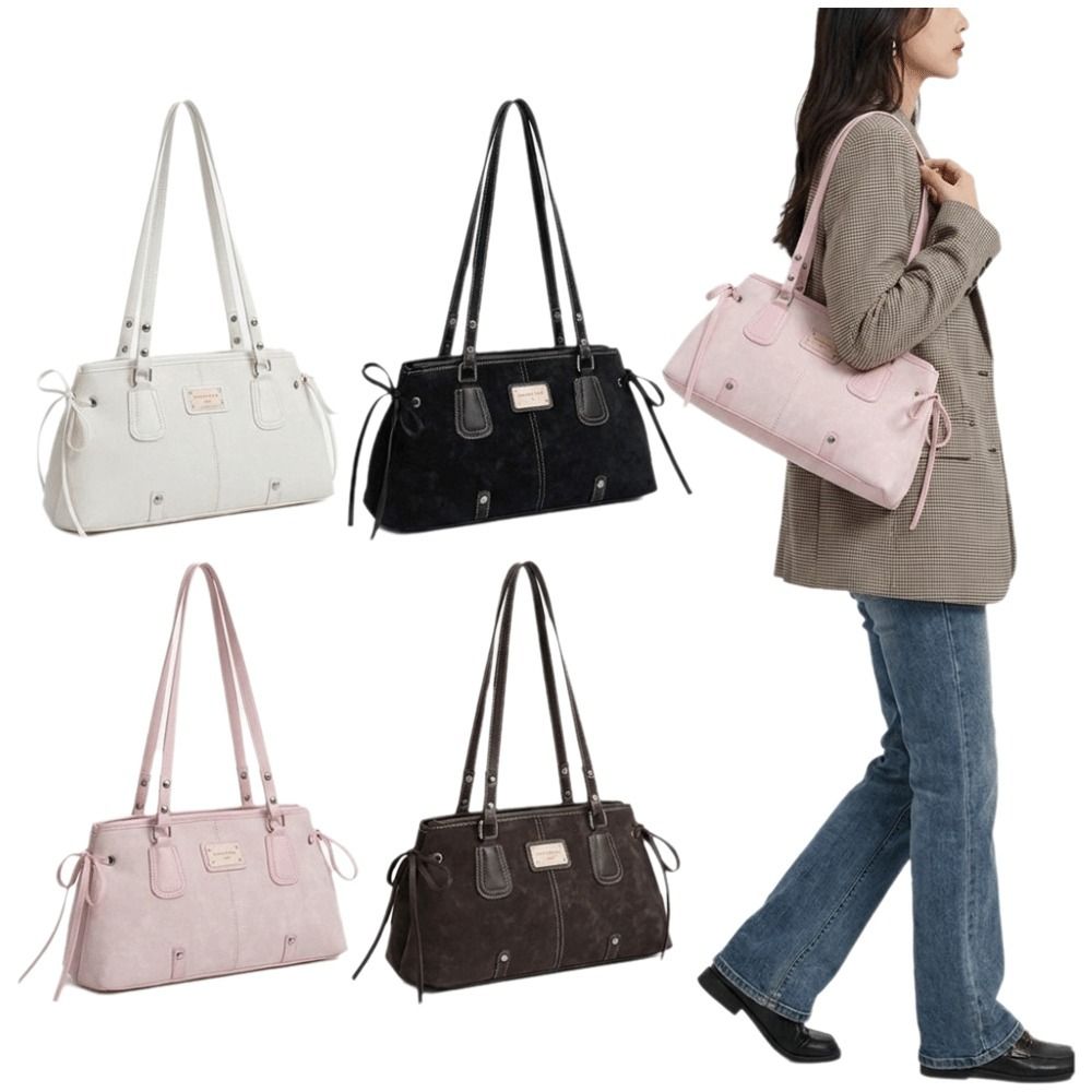 กระเป๋าถือหนังเทียมสไตล์เกาหลี - Top Handle Structured บทวิจารณ์และราคา