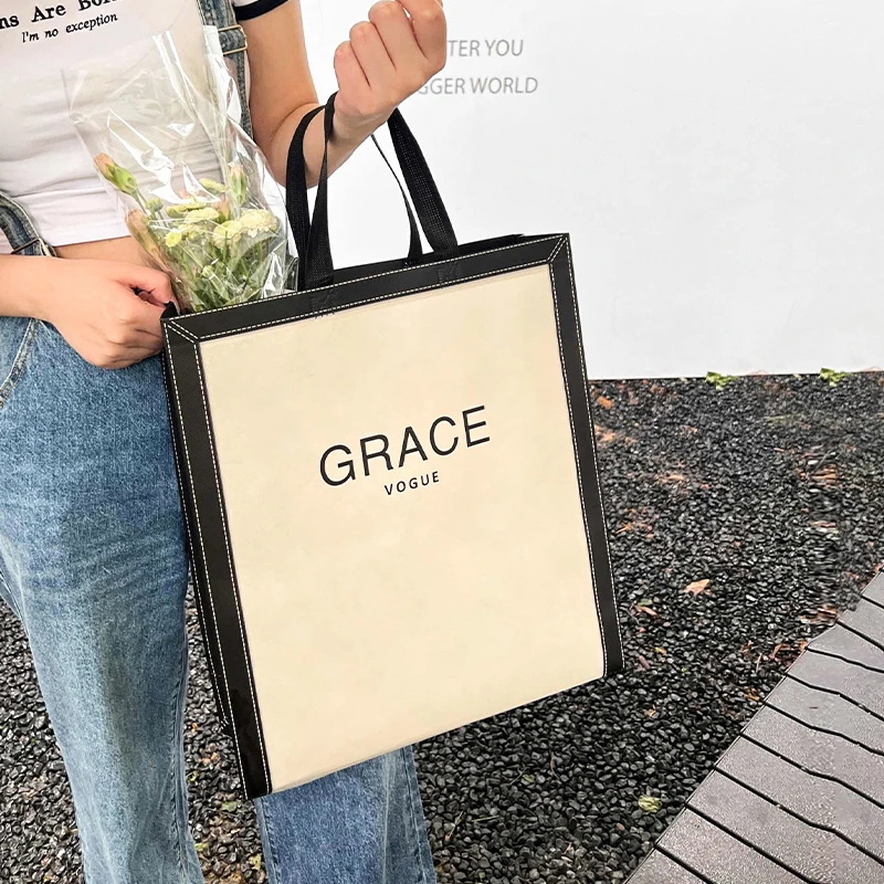 10 ชิ้น ถุงช้อปปิ้งผ้าไม่ทอ สำ - Women Bags For Eid บทวิจารณ์และราคา