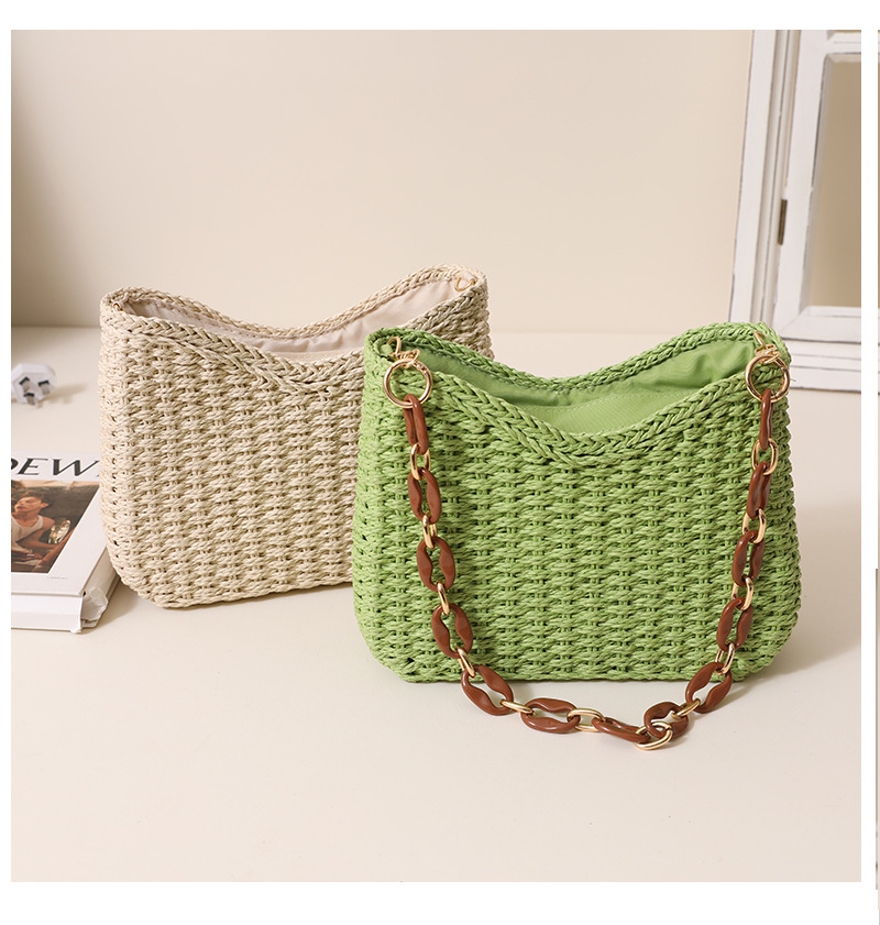 กระเป๋าสานจากฟางสำหรับผู้หญิง: - Woven Straw Bag บทวิจารณ์และราคา