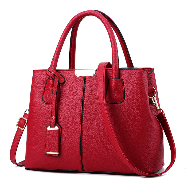 กระเป๋าถือทรงโท้ทหนัง PU สำหรั - Top Handle Structured บทวิจารณ์และราคา