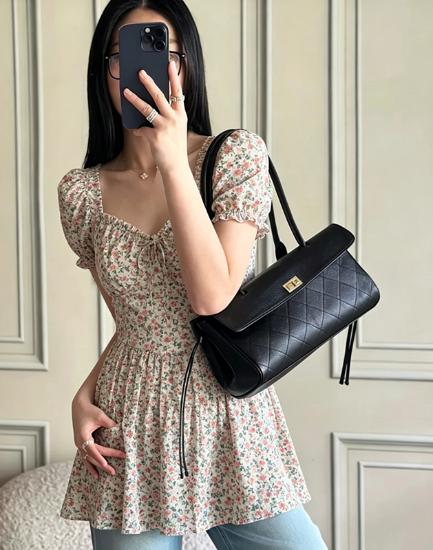 CLAREGQI 2026 กระเป๋าสะพายไหล่ - Top Handle Structured บทวิจารณ์และราคา